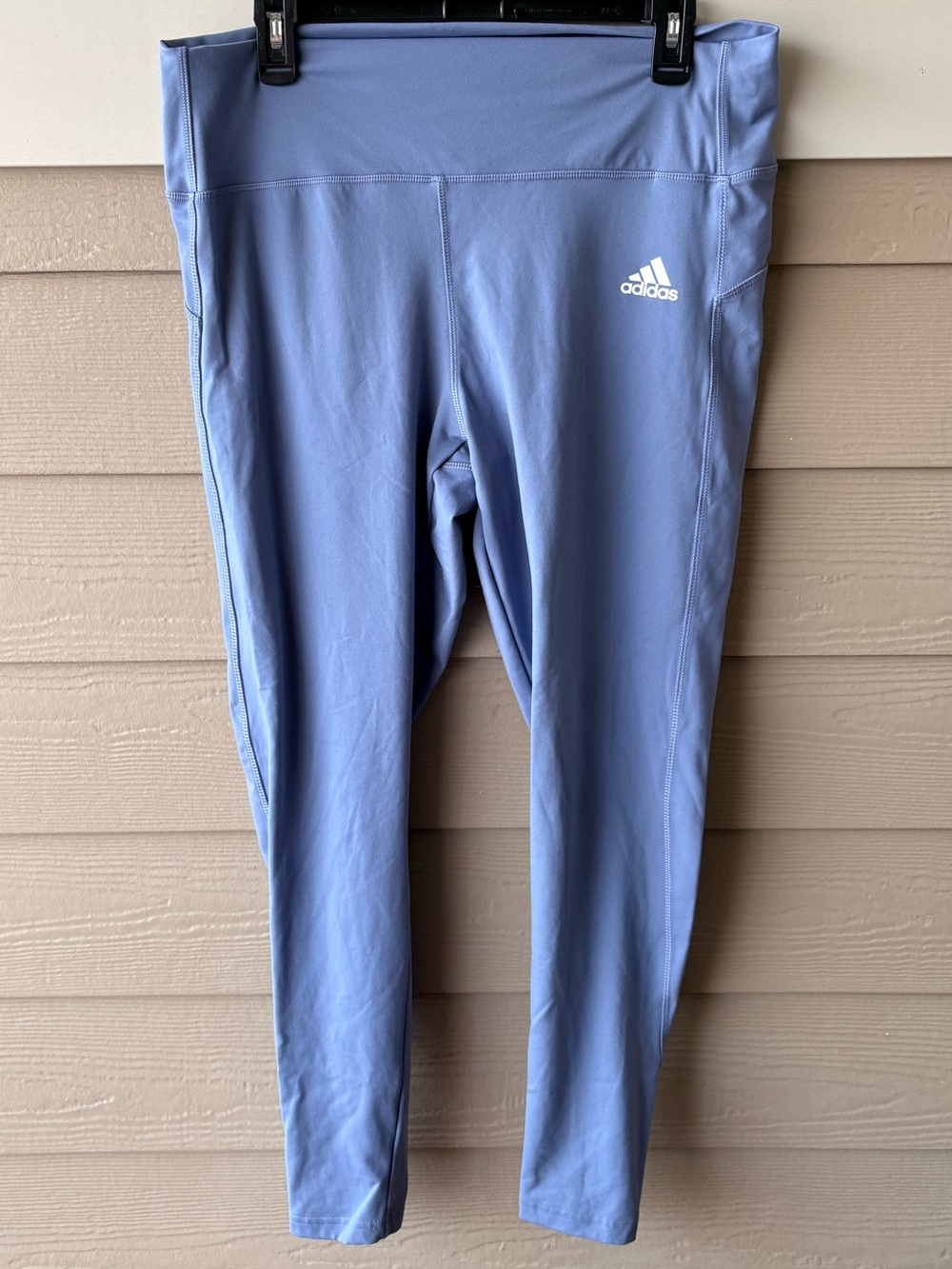 adidas AEROREADY Women’s Blue Tight-Fit Pull-On Leggings XL